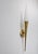 1960s Mid-Century Modern Brass and Opaline Glass Sconce by Limburg, 1960s For Sale - Image 5 of 14
