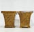 1980’s Handsome Pair Faux Tortoise Shell Cache Pots/Planters While the Pair Appear to be Tortoise Shell, they are Clad in...