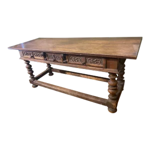 Early 18th Century Antique Walnut Refectory Table