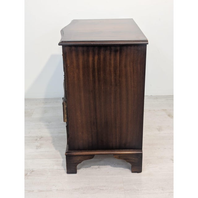 Vintage Chippendale Chest of Drawers in Wood, 1955 For Sale - Image 14 of 18
