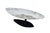 Contemporary Lerin Ceramic Faux Marble Modern Contemporary Coffee Table 57" For Sale - Image 3 of 16