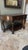 Wood Marge Carson Spanish Revival Console Table With Ironwork and Carved Details For Sale - Image 7 of 10