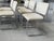 Late 20th Century Marcel Breuer Style Tubular Chromed Steel Dining Chairs - A Set of 6 For Sale - Image 5 of 13