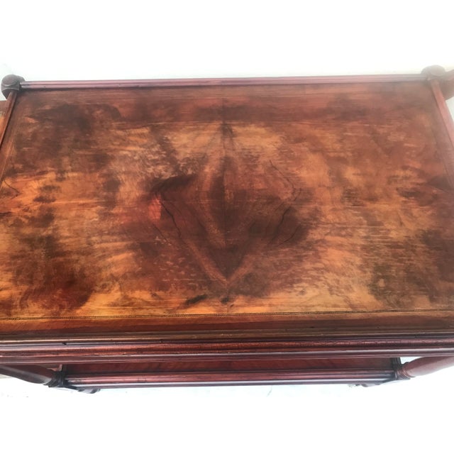 Bar on Wheels with Marquetry, 1950s For Sale - Image 13 of 18