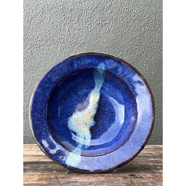 This exquisite original studio pottery bowl by celebrated ceramicist Barbara Wakefield is a masterclass in glazed texture...