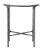 Silver Jessa Forged Metal Round End Table - Silver For Sale - Image 8 of 8