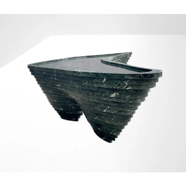 Marble Table attributed to Angelo Mangiarotti, 1980s For Sale - Image 6 of 10