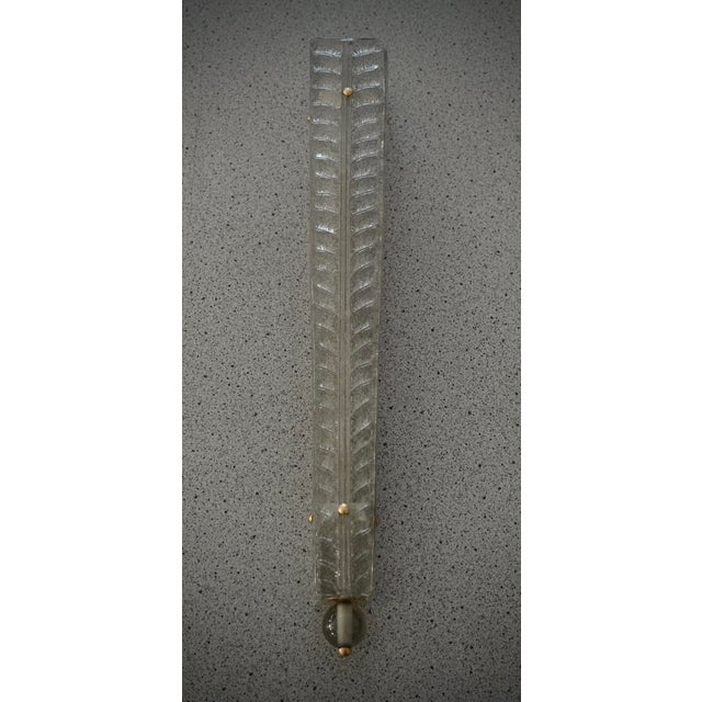 Smoky Murano Art Glass Wall Light, 2000s For Sale - Image 10 of 10