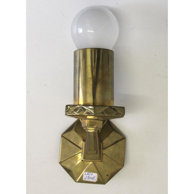 1930s French Art Deco Wall Lamp, 1930s For Sale - Image 5 of 6