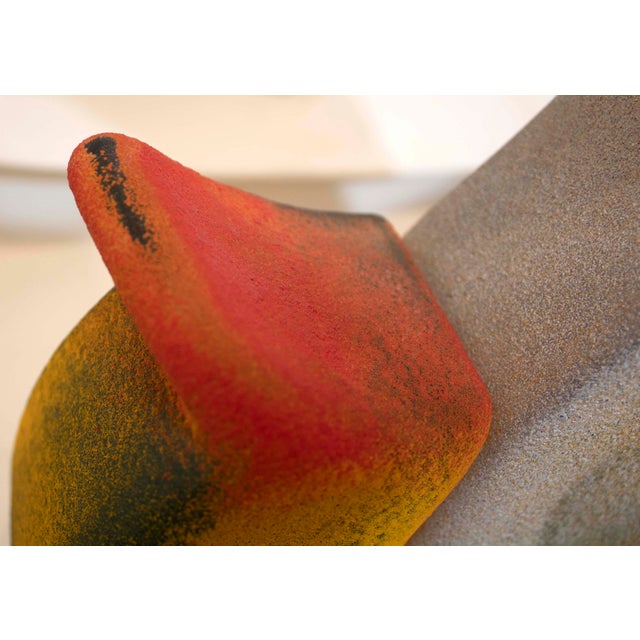 2000 - 2009 Kjell Engman for Kosta Boda Set of 4 Sandblasted Swedish Glass Sculpture For Sale - Image 5 of 17