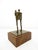 Signed Ray Jensen Bronze Modernist Art Sculpture ~ Figure W/ Child ~ Pacific Northwest For Sale - Image 15 of 16