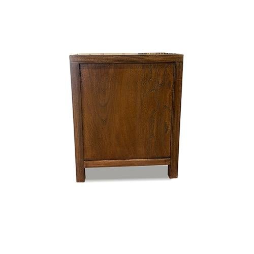 Zen Side Table-Brown For Sale - Image 4 of 5