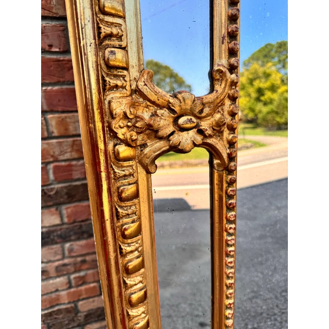 19th Louis XVI Grand Style French Mirror For Sale - Image 11 of 12