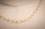 1990s 18K Gold Chain with Pink Tourmaline Drops For Sale - Image 4 of 8