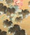 Japanese Japanese Meiji Two-Panel Screen With Hibiscus Flowers on Gold Silk, Signed Toshiko, C. 1900 For Sale - Image 3 of 5