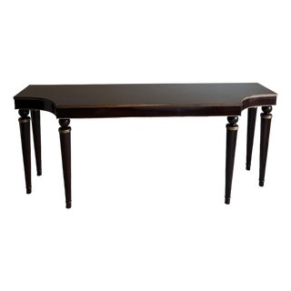 Late 20th Century Barbara Barry for Baker Modern Regency Console Table For Sale