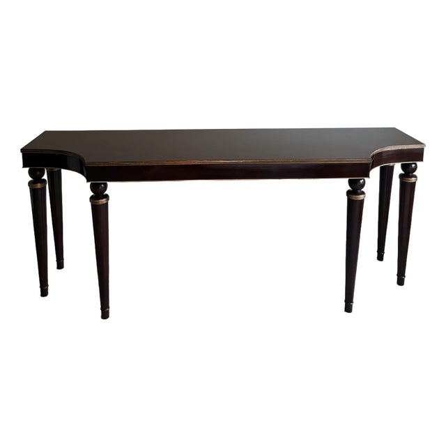 Late 20th Century Barbara Barry for Baker Modern Regency Console Table For Sale