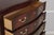 1990s Thomasville Flame Mahogany Bow Front Chest on Chest For Sale - Image 5 of 15