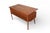 Mid 20th Century Atomic Danish Modern Teak Desk Attributed to Tibergaard For Sale - Image 9 of 13