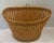 Nice vintage woven wall basket. Use for mail or a faux floral arrangement. I have two of these available.