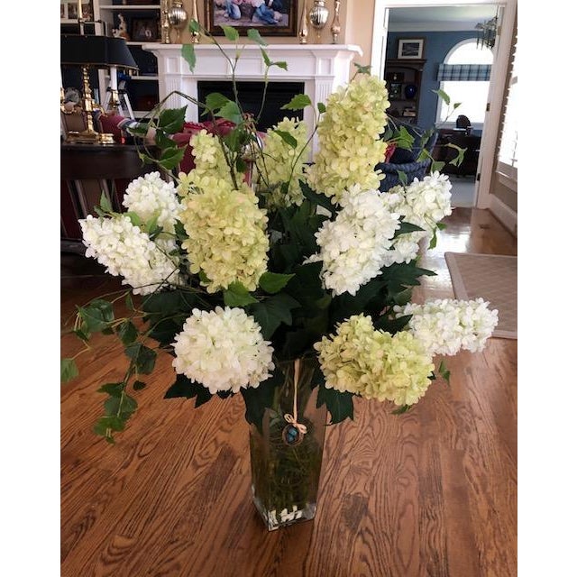 Ndi Silk Hydrangea Floral Arrangement Chairish