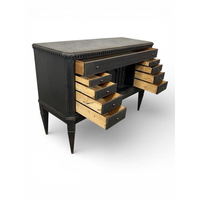 Gustavian (Swedish) Swedish Chest of Drawers, 1890s For Sale - Image 3 of 11