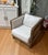 Rustic European Deconstructed French Lounge Chair Restoration Hardware For Sale - Image 3 of 3