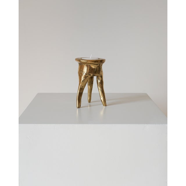 Tea Light Holder by David Marshall, in Flawless conditions. Designed 1980 to 1989 This piece has an attribution mark, I am...