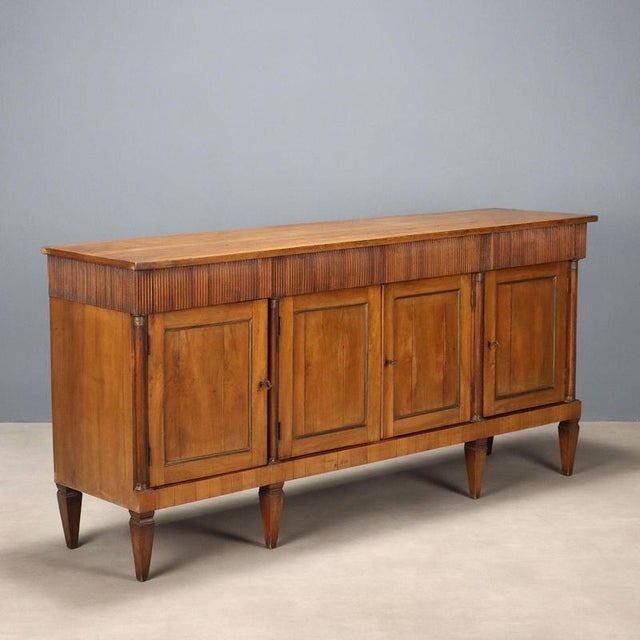 Empire Style Sideboard in Walnut For Sale - Image 12 of 12