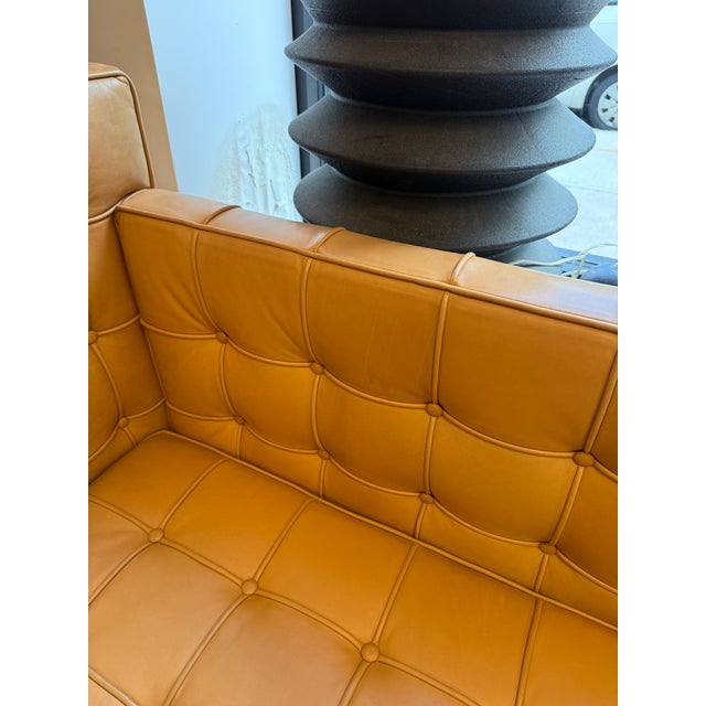Brown 15' Phillipe Starck Bench Made by Cassina for the SLS Hotel, 1980's For Sale - Image 8 of 18