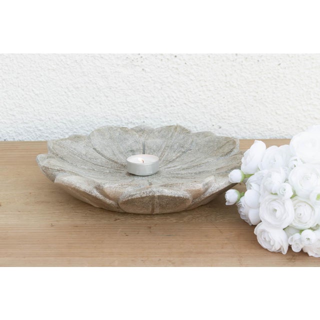 At 10 inches, this petite lotus is designed for intimacy. Place it on a nightstand to hold rings and watches, or use it in...
