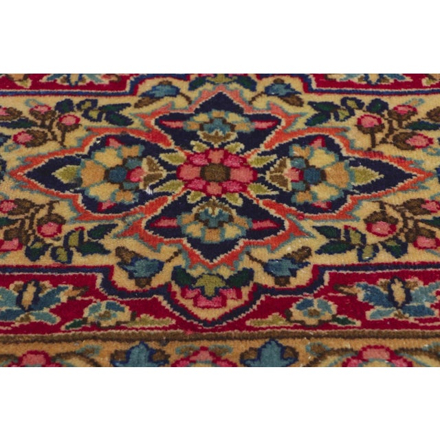 Early 20th Century Early 20th Century Antique Persian Kerman Rug, 13'00 X 19'00 For Sale - Image 5 of 10