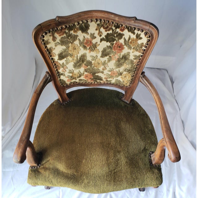 Pair of 19th Century French Louis XV Cabriolet Miniature Armchairs For Sale In Los Angeles - Image 6 of 13