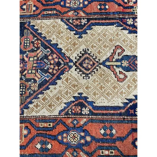 1920s Old Persian Sarab Runner Rug 3’1″ X 14’2″ For Sale - Image 10 of 12
