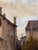 Antique 1913 Venetian/Italian School Canal Scene v. Campiniz Figures Landscape For Sale - Image 9 of 16