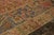 Antique Spanish Arts & Crafts Rug in Beige-Brown, Red and Blue Floral Pattern For Sale - Image 4 of 8