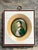 Vintage German Hand-Painted Portrait For Sale - Image 12 of 12