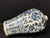 Late 20th Century Chinese Art Porcelain Blue and White Mei Ping Shape Vase With Floral Design For Sale - Image 9 of 10