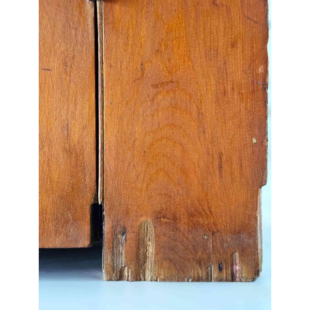 Brown Early American Pine Cabinet For Sale - Image 8 of 13