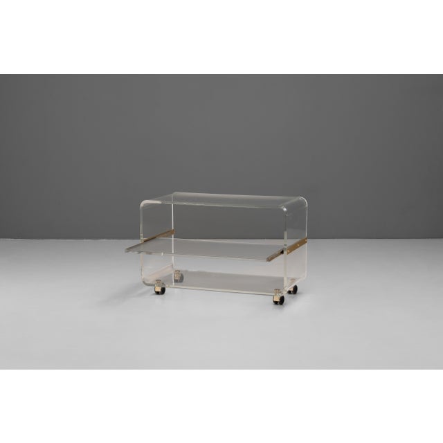 1970s Vintage Drinks Trolley by David Lange, 1970s For Sale - Image 5 of 10