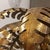 Pair of palm tree inspired table lamps, Hollywood Regency style by Maison Jansen. European Plug (up to 250V).The wiring of...