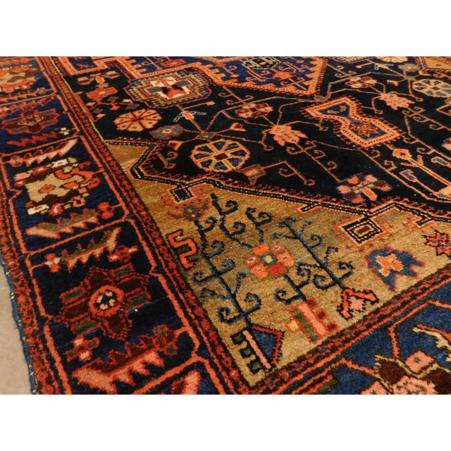 Traditional Antique Persian Rug 4'6"x 7' For Sale - Image 3 of 13