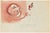 Red ink and watercolor on paper. Hand signed in pen in the top right of the image. Very good condition, with another...