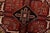 Heriz Rug 8’2” X 11’9” Red Wool Vintage Tribal Hand-Knotted Oriental Carpet For Sale - Image 10 of 15