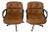 1970s Charles Pollock Executive Chairs Pair For Sale