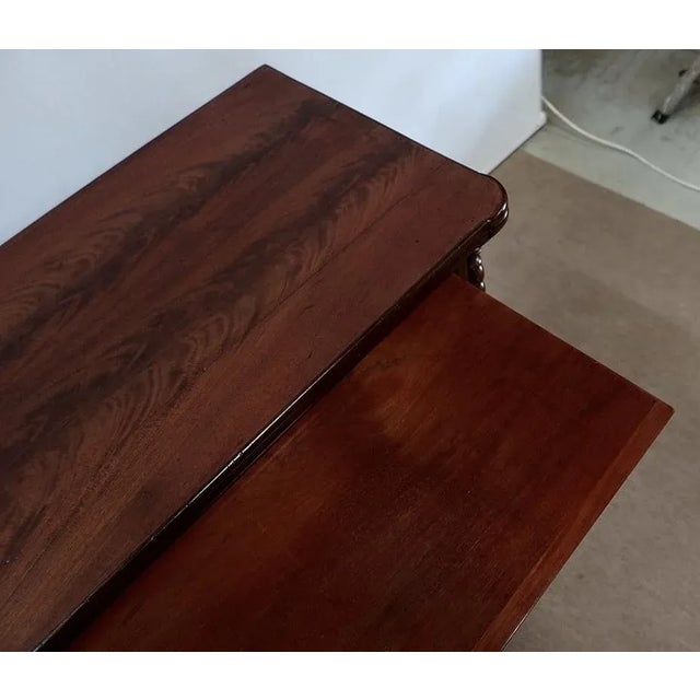 Brown Restoration Period Mahogany Buffet, Early 19th Century For Sale - Image 8 of 18