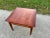 Mid-Century Modern Vintage Heritage Mid-Century Danish Modern Solid Walnut Side Table | Sculpted Minimalist Accent Table | MCM End Table For Sale - Image 3 of 12