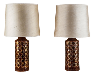 Ceramic Table Lamps from Bitossi, Sweden, 1970s, Set of 2
