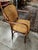 1970s Vintage Prague Model Wooden and Caned Accent Chair For Sale In Atlanta - Image 6 of 6