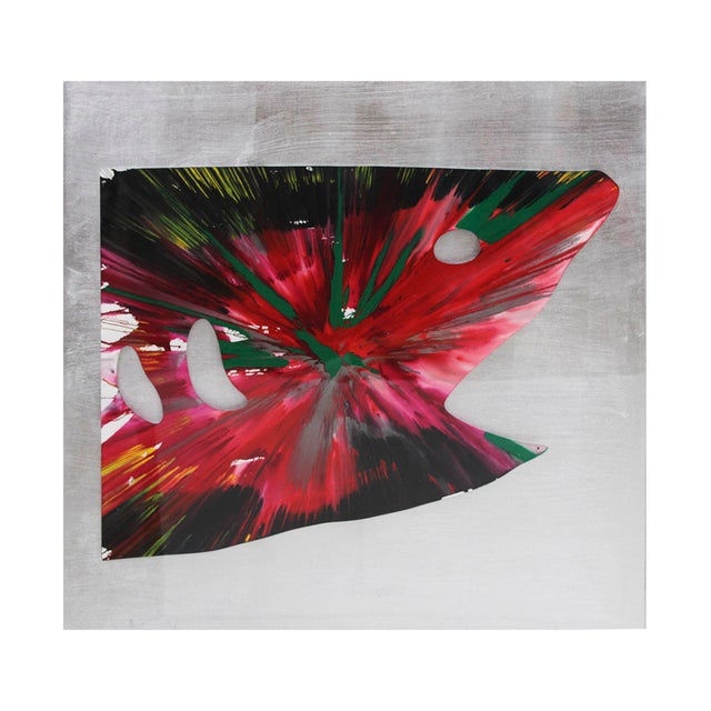 Damien Hirst, Shark Spin Painting, 2009, Acrylic Artwork For Sale - Image 9 of 9